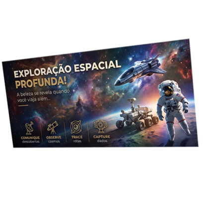 Cartão Postal 36x20cm — imagem ilustrativa