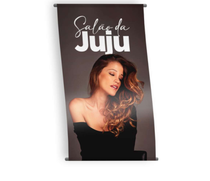 Banner 120x60cm — imagem ilustrativa