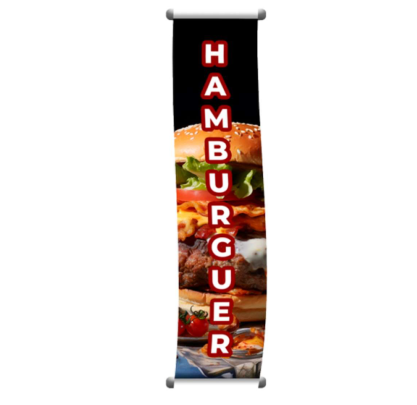 Banner 20x90cm — imagem ilustrativa
