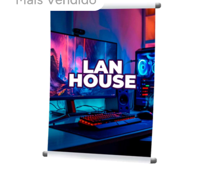 Banner 60x90cm — imagem ilustrativa